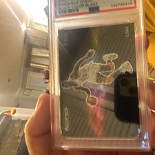 Panini 2022 Prizm Draft Picks Shaquille O'Neal Black Color Blast BCBSH PSA 8