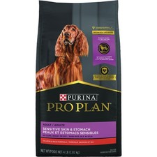 Purina Pro Plan Sensitive Skin  Stomach 4 Lb. Salmon  Rice Flavor Adult Dog