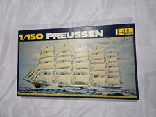 RARE Vtg 1970s Heller Preussen Ship Boat Mode...