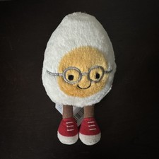 Jellycat Amuseables Geek Egg Plush Small Glasses Red Shoes 2023