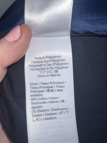 NWOT J Crew CREWCUTS Boys Size 12 Thompson Suit Jacket Flex Chino Blue L Cotton - Picture 9 of 19