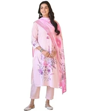 GoSriKi Women Kurta with Pant & Dupatta