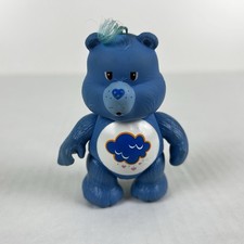 Care Bears GRUMPY BEAR Poseable Figure Toy 1980's Kenner PVC 3.5" Vintage