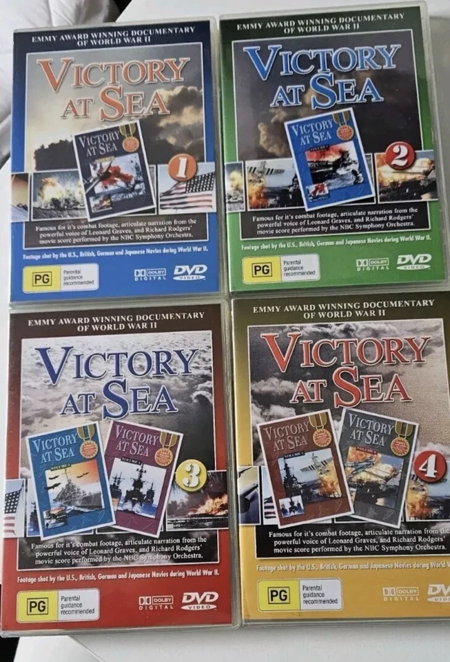 Victory At Sea 4XDVD Box Set LIKE NEW 26 Episodes Fast & Free Local Post! PAL 0 - Image 4 of 4