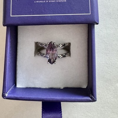 NWT Revealed Ryze Party Sterling June Born to Shine Ring - Size 8