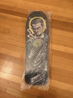 Santa Cruz Stranger Things Kendall Eleven Skateboard Deck