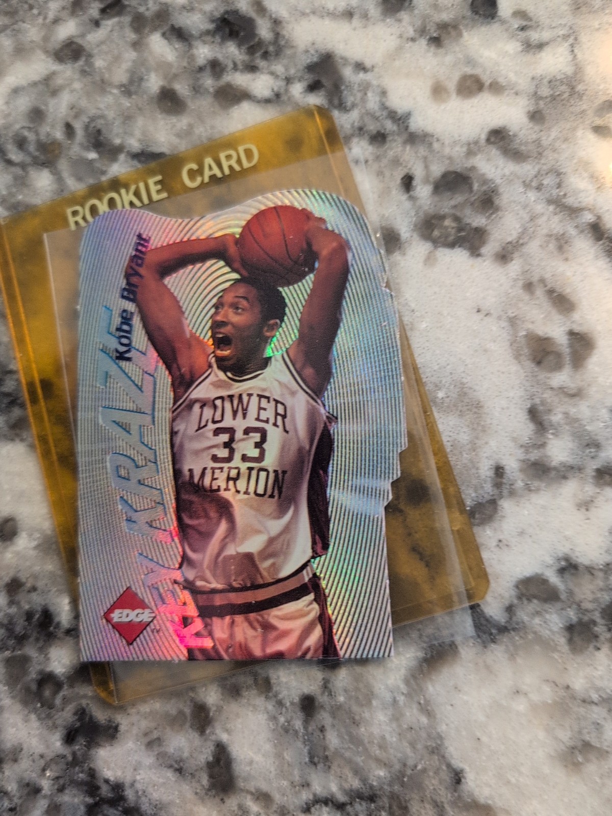 1996 Collector's Edge Rookie Rage - Key Kraze Kobe Bryant #3 Die-Cut /3100 (RC)