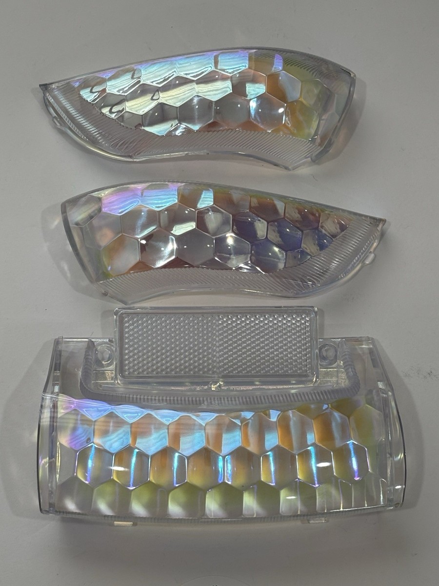 HONDA DIO AF17 / AF18 AF 25 FRONT & TAIL LIGHT COVERS SET LENS