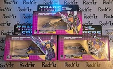USA Transformers G1 Reissue Insecticons BOMBSHELL SHRAPNEL KICKBACK Set 3 Robots