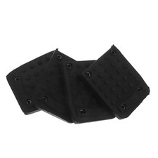  Lot de 4 semelles antidérapantes de rechange pour échasses de chantier avec