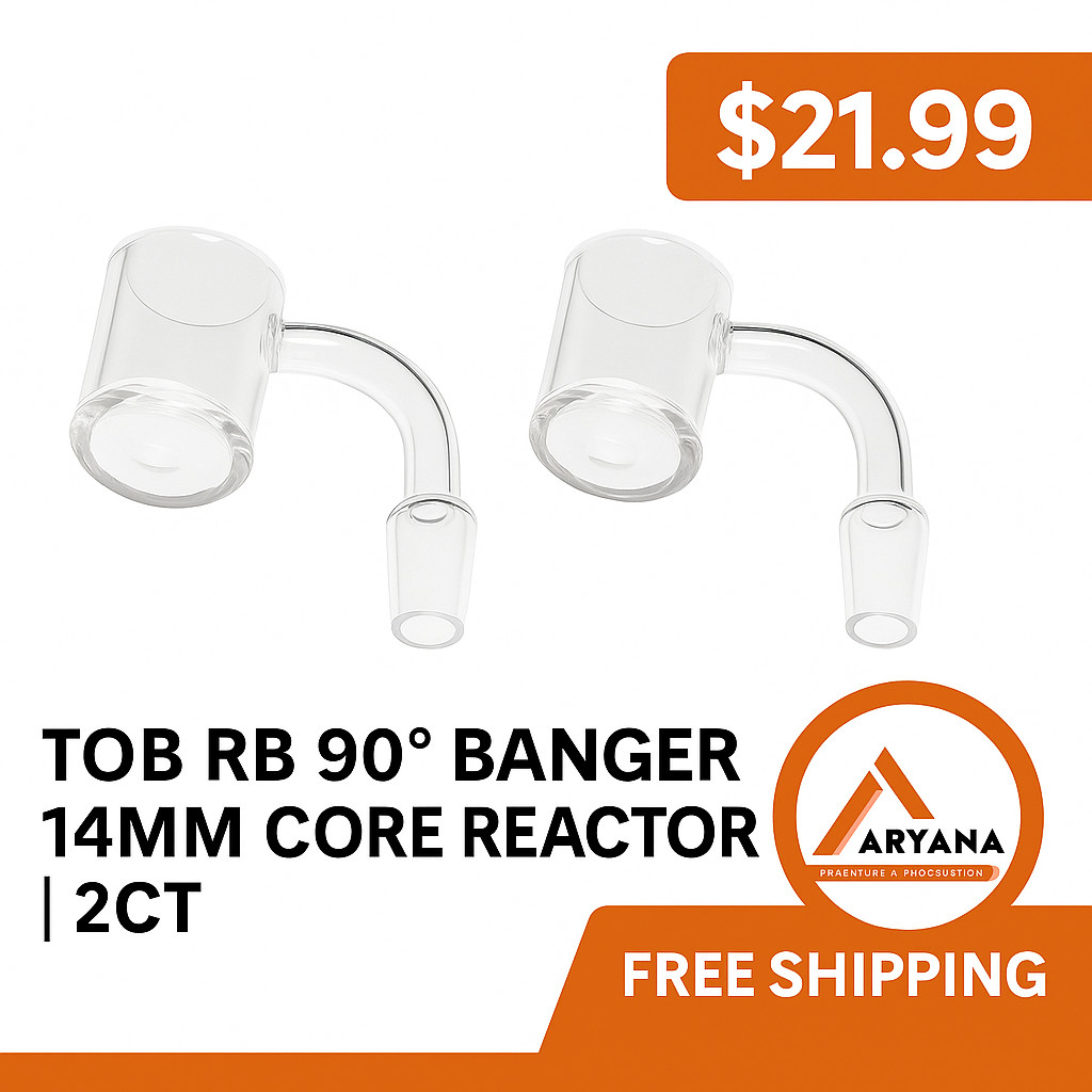 BANGER 14MM CORE REACTOR | TOB RB 90° | 2CT  – Only $21.99 + FREE SHIPPING