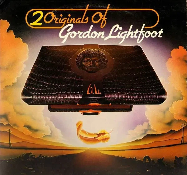 DOUBLE Gordon Lightfoot “2 Originals Of Gordon Lightfoot” LP Vinilo Warner - Imagen 1 de 1