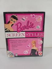 New W/issues VTG 1994 1996 Barbie Screen Styler CD ROM Windows 3.1 Windows 95