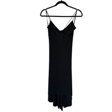 Elegant Little Black Sleeveless Dress Size Large