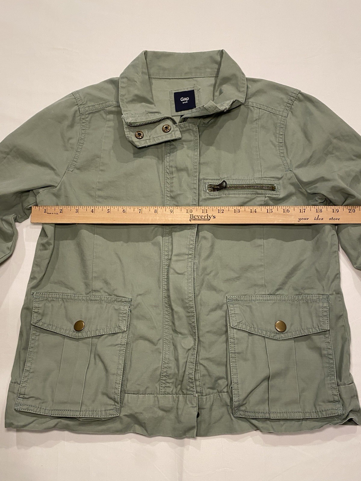 Gap Utility Jacket Green Size Medium - image 6