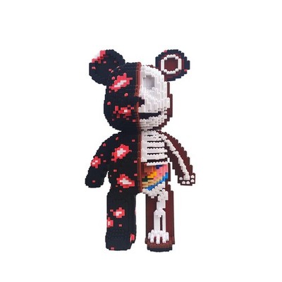 Buy 1 Get 1 Free YaoYaoPlay Pi Li Pa La Big Bear Pixel Blocks 5800pcs DIY Kit