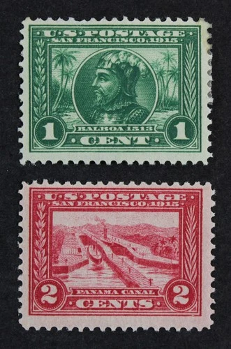 CKStamps: US Stamps Collection Scott#397 Mint H OG #398 Mint NH OG