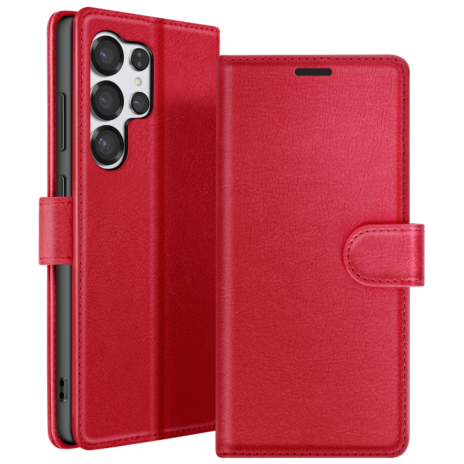 Etui Galaxy S25 Ultra à rabat aimanté pour protéger votre écran et ranger vos cartes