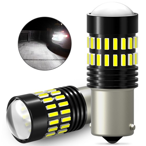 48-SMD 1156 LED Backup Reverse Parking Brake Turn Signal Lights DRL 6000K 2400LM - Picture 9 of 9