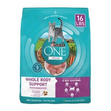 Purina ONE Whole Body Support Chicken Dry Cat Food - 16 lb