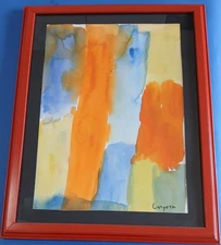 Antonio Corpora. Opera unica. Acquerello. Autentico Pubblicato. PREZZO SALDO !!