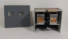 Westinghouse Type W Dual 30 Amp Fusible 12" Motor Control Center Feeder Bucket