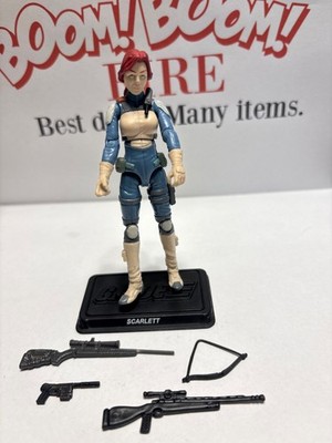 GI Joe Resolute Scarlett 2010 V13.  3.75  in great condition.Nice!