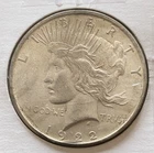 1922 Peace Silver Dollar 90% Silver Excellent Condition Nice Coin!