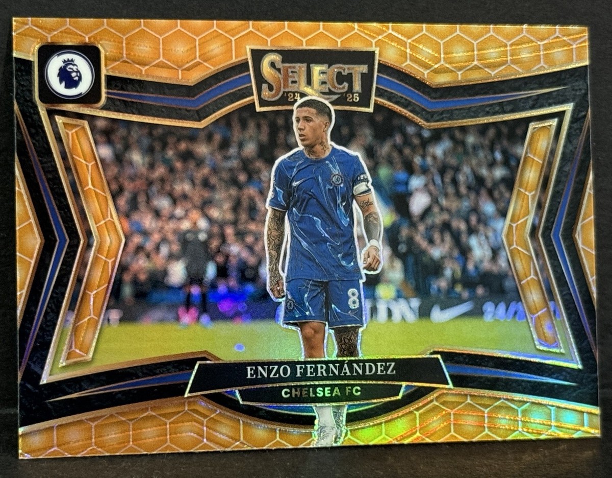 2024-25 Panini Select EPL Chelsea Enzo Fernandez Field Level