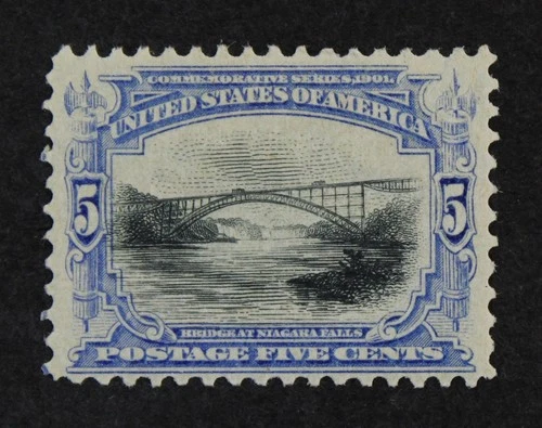 CKStamps: US Stamps Collection Scott#297 5c Mint H OG Tiny Thin CV$75