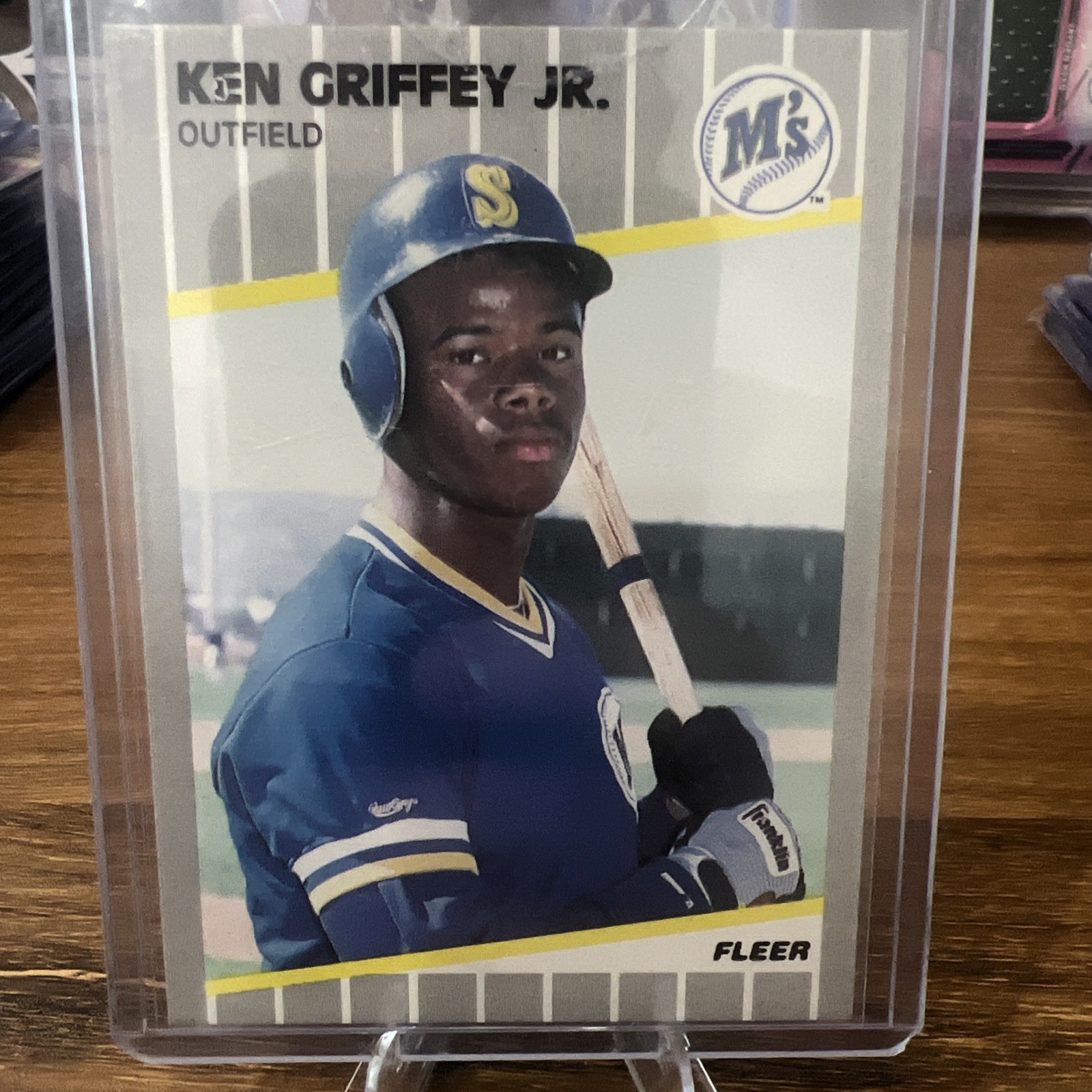 1989 Fleer Ken Griffey Jr. Rookie #548!