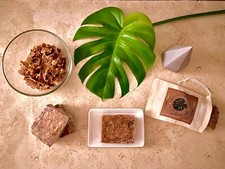 Authentic Raw African Black Soap Bars New 4oz