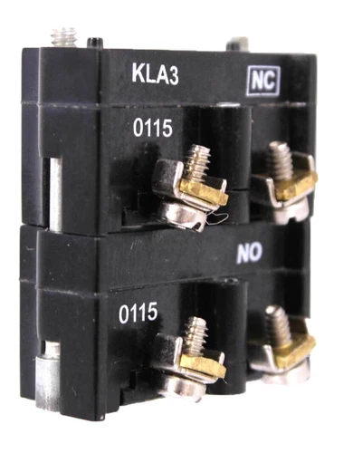 Eaton E30KLA3 Standard Contact Block Multifunction Operator 10A 600V 2P 1NO/1NC