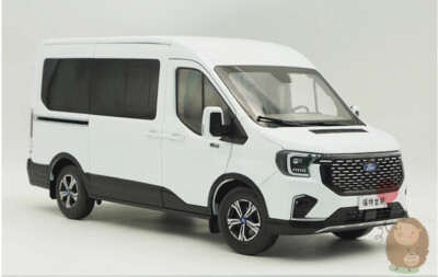 ミニカー jmc n830 1/18 JMC 1/18 FORD TRANSIT Business Car van Alloy Diecast Models