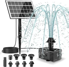 Solar Fountain Pump for Bird Bath