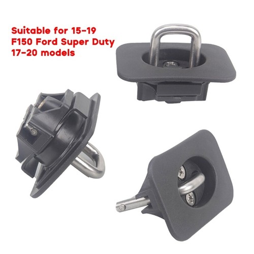 Tie Down Anchors for Ranger F150 F250 F350 Retractable Truck Bed Top Side D Ring - Picture 2 of 9