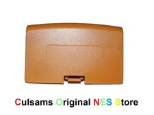 ORANGE GAME BOY GBA ADVANCE BATTERY COVER DOOR REPLACEMENT PART