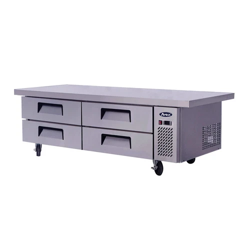 Atosa Commercial 76" 4 Drawer Chef Base Refrigerator Cooler MGF8454