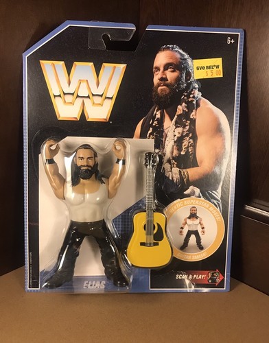 WWE ELIAS MATTEL RETRO SERIES 10 SEALED WRESTLING ...