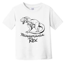Tyrannosaurus Rex Sketch Cool Prehistoric T-Rex Dinosaur Infant Toddler T-Shirt