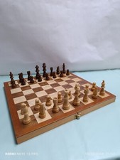 Jeu d'échecs Bois Classic / Bon état / Pliant 