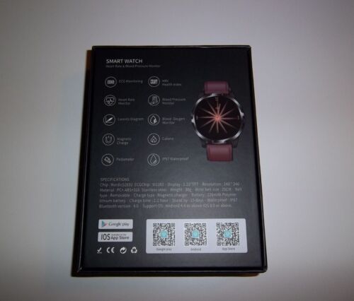 Waterproof Smart Watch Heart Rate Fitness Tracker for iOS Android iPhone - Picture 9 of 9