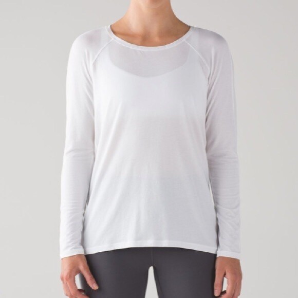 Lululemon Basic Classic Long Sleeve Running Tee S… - image 1