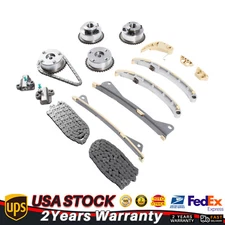 Engine Timing Chain Kit with VVT Gears for Hyundai Azera Santa Fe 3.3L 3.8L