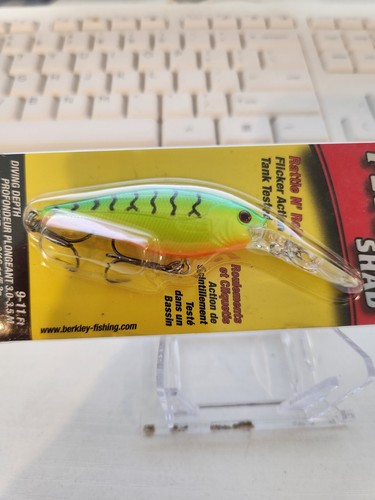 Berkley Flicker SHAD Crankbait FIRETIGER - Foto 2 di 7