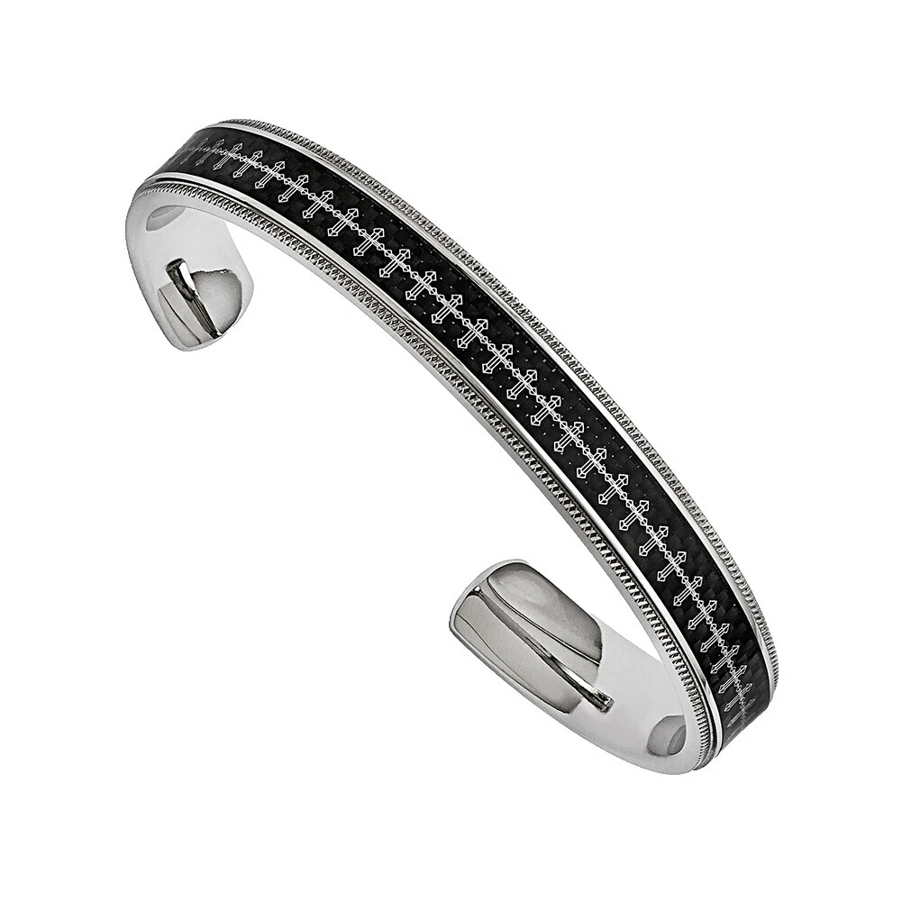 Black Stainless Steel Tie Clasps & Tacks for Men