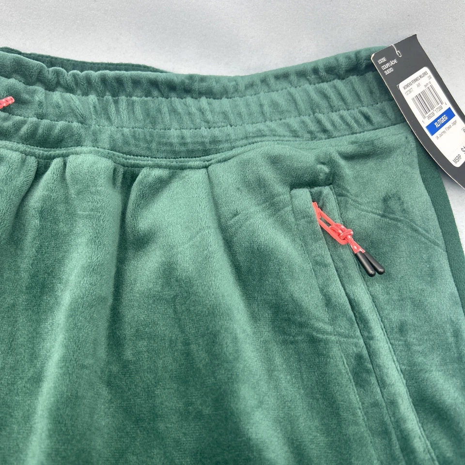 Under Armour UA Journey Fleece Velour Joggers Women's XL Green Loose 1373977-330 - Image 4 of 4