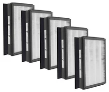 5x IAF-H-100A True HEPA Filter A & Carbon for Idylis IAP-10-150, 0302651, 561212