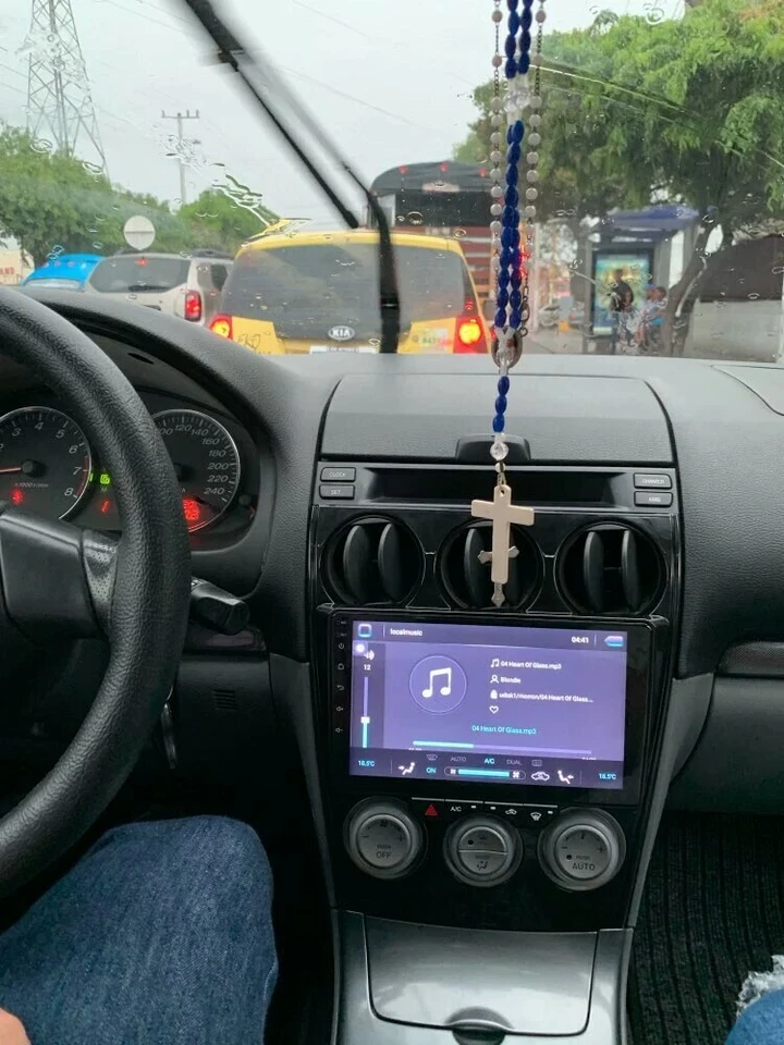 NAVEGADOR GPS 2 DIN ANDROID MAZDA 6 2002_2008, lcd 10 pulgadas - Imagen 3 de 4