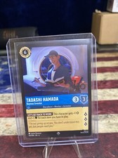 Tadashi Hamada - Baymax Inventor 153/204 Azurite Sea Disney Lorcana Card